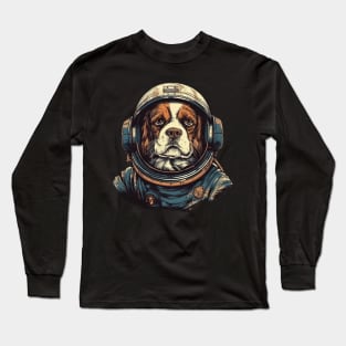 Dog in a spacesuit Long Sleeve T-Shirt